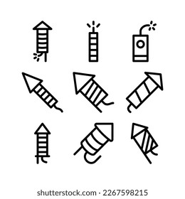 dynamite icon or logo isolated sign symbol vector illustration - high quality black style vector icons
