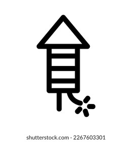 icono dinamita o logotipo símbolo de signo aislado ilustración vectorial - iconos vectoriales de estilo negro de alta calidad
