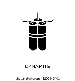 Dynamite icon. Dynamite symbol design from Army collection.