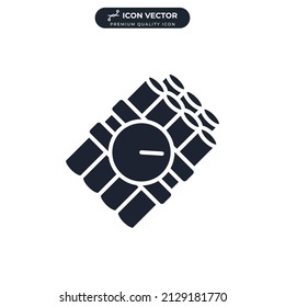 Symbol-Vorlage für Dynamite-Symbole für Grafik- und Webdesign-Kollektion, Vektorgrafik