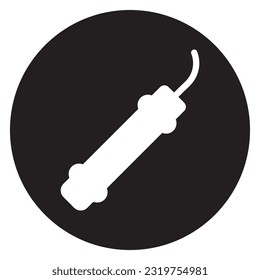 Logo-Design der Vektorgrafik-Vektorgrafik mit Dynamiksymbol