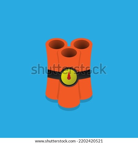 Dynamite vector illustration. great for logos, icons, symbols, etc.
