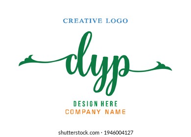 DYP lettering logo is simple, easy to understand and authoritative