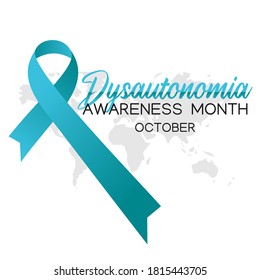 dysautonomia awareness month vector illustration	