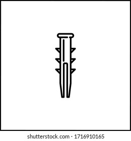 dyupel tool black icon vector illustration,construction tool
