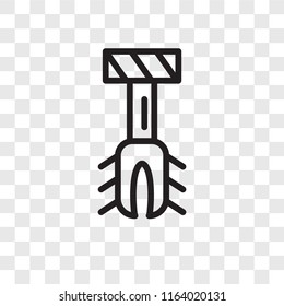 Dyupel vector icon isolated on transparent background, Dyupel logo concept