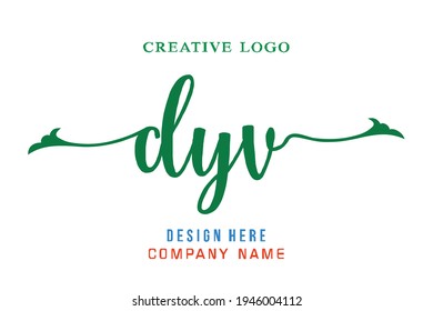 El logotipo de la inscripción DYV es sencillo, fácil de entender y autoritario