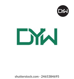 DYW Logo Letra Monograma Diseño