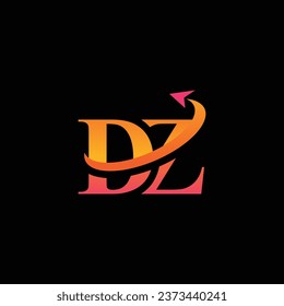DZ aerospace creative logo design