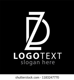 DZ Letter Logo