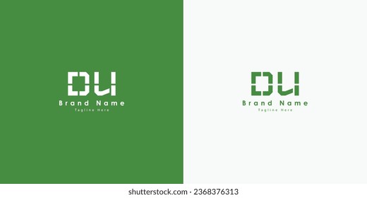 DZ Letters vector logo design