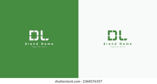DZ Letters vector logo design