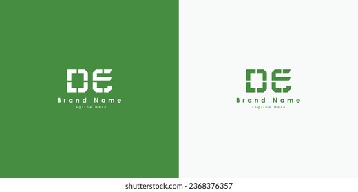 DZ Letters vector logo design