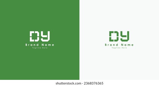 DZ Letters vector logo design