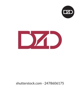 DZD Logo Letter Monogram Design