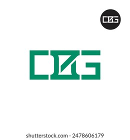 DZG Logo Letra Monograma Diseño