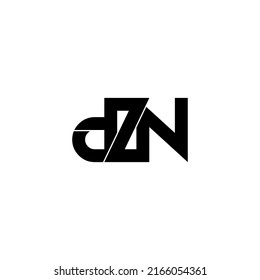 dzn letter original monogram logo design
