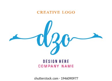DZO lettering logo is simple, easy to understand and authoritative