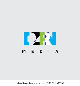 D,Z,R,N LETTERS LOGO. Desire logo