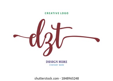 El logotipo de la inscripción DZT es sencillo, fácil de entender y autorizado
