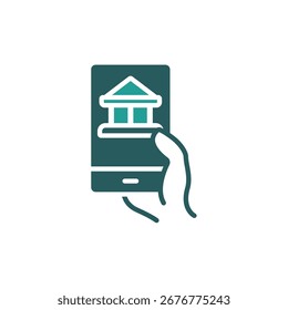 E-Banking-Symbole. vector.Editable stroke.linear style Zeichen zur Verwendung Web-Design, logo.Symbol-Illustration.