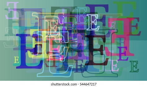 E between alphabet and happening, smart communication