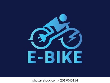 E Bike Logo and Icon Design