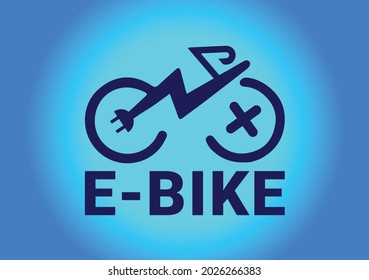 E Bike Neues Logo und Symboldesign 2