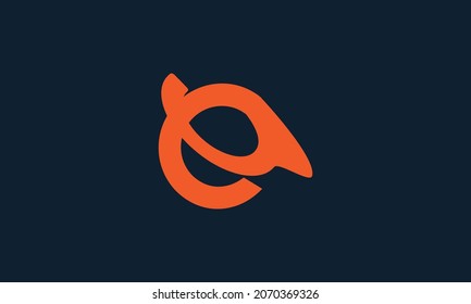 e bird monogram logo.Signature style typographic icon with script letter l and letter w.Lettering sign isolated on black background.Calligraphic hand drawn alphabet initials.Modern,elegant style.