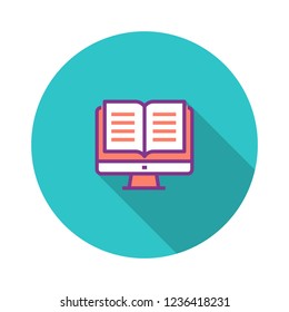 E- Book Flat Icon