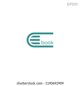 e book internet study logo icon