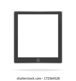 E book on white background