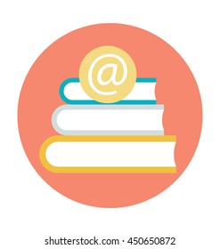 E Books Vector Icon