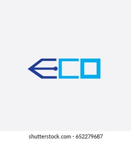 E C O logo icon company
