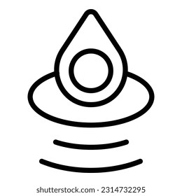 E cig liquid dropper icon outline vector. Vape cigarette. Electronic smoke
