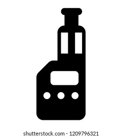 
E cigarette filled with flavour for smoking 

