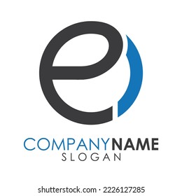E circle font logo 1.1