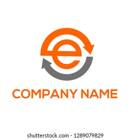E  circle logo