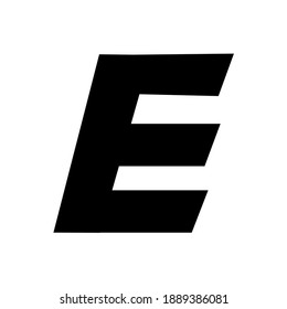 E-Rundschreiben-Logo. einfaches Logo-Design