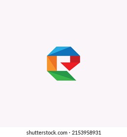 E Color Full Logo Design