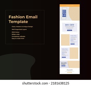 E commerce Business Email Marketing Template