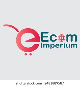 e COMMERCE Creative Logo Design 