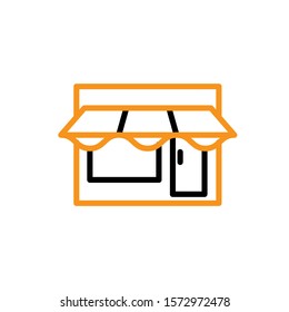 e commerce icon design template trendy