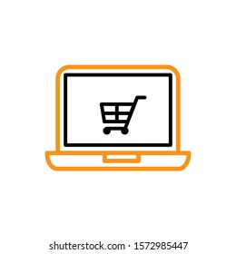 e commerce icon design template trendy