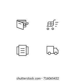 E commerce Icon Line