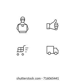 E commerce Icon Line