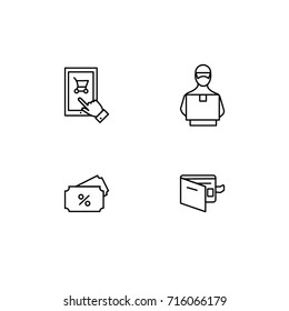 E commerce Icon Line