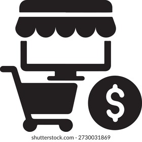  E Commerce Icon – Vector Illustration	