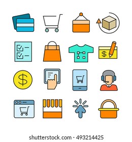 e commerce icons