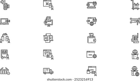 Colección de iconos vectoriales de alta calidad con trazo editable. Ideal para Profesional y Proyectos Creativos.